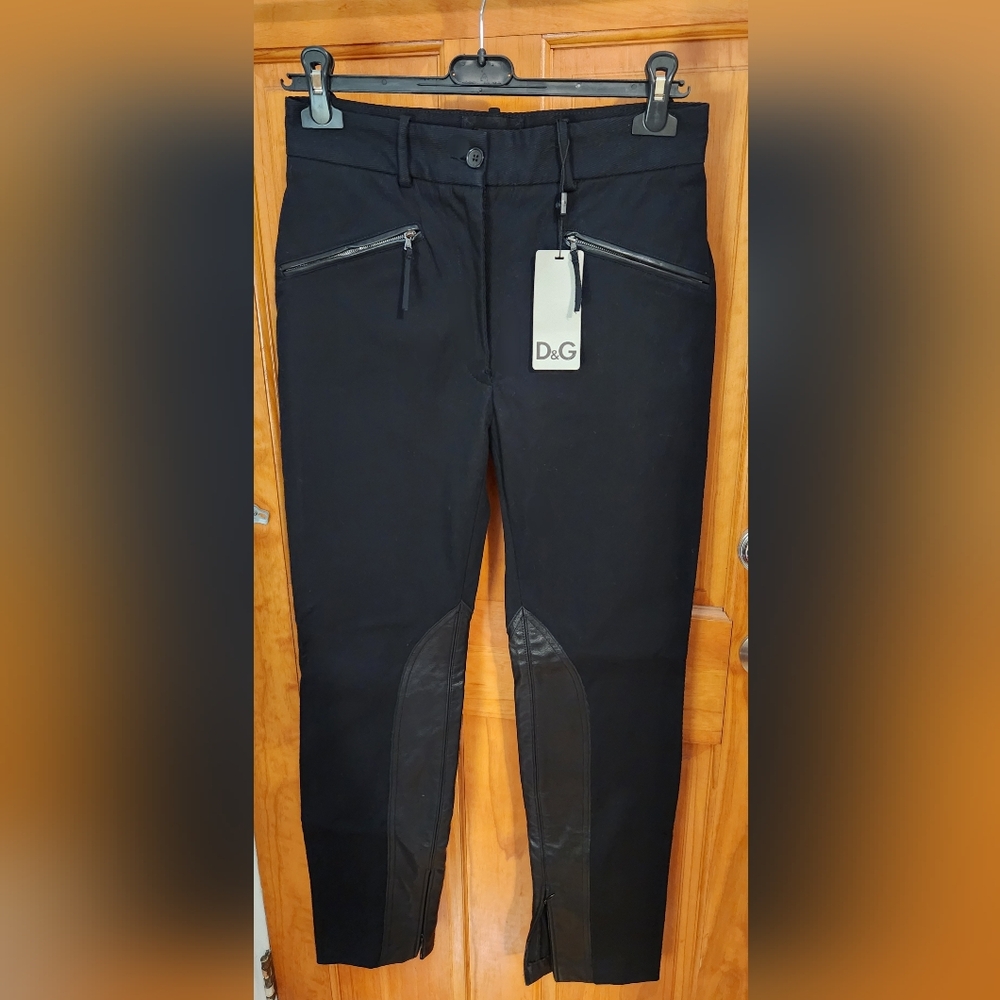 Dolce & Gabbana Skinny Ankle Zip Pants